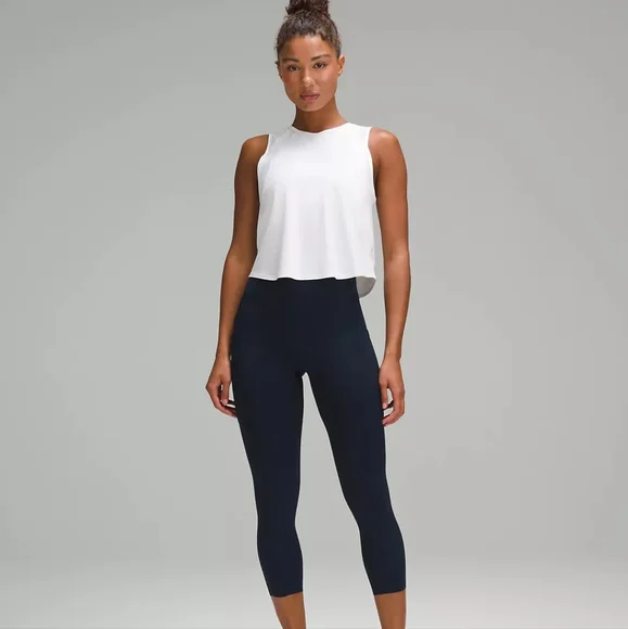 Lululemon Crop leggings Sz4 - Picture 1 of 12